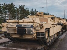 Spc. Christian Carrillo - https://www.dvidshub.net/image/7818078/m1a1-abrams-tanks-arrival