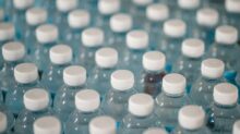 white plastic bottle lot
