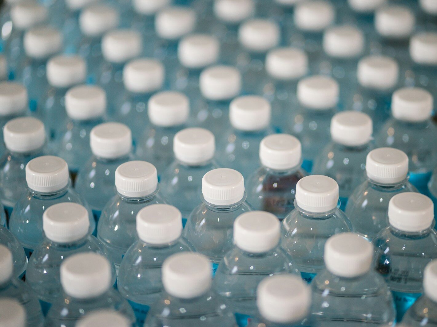 white plastic bottle lot