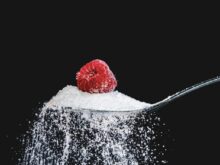 ice with cherry on top