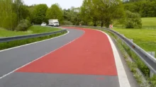 Červená vozovka