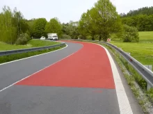Červená vozovka