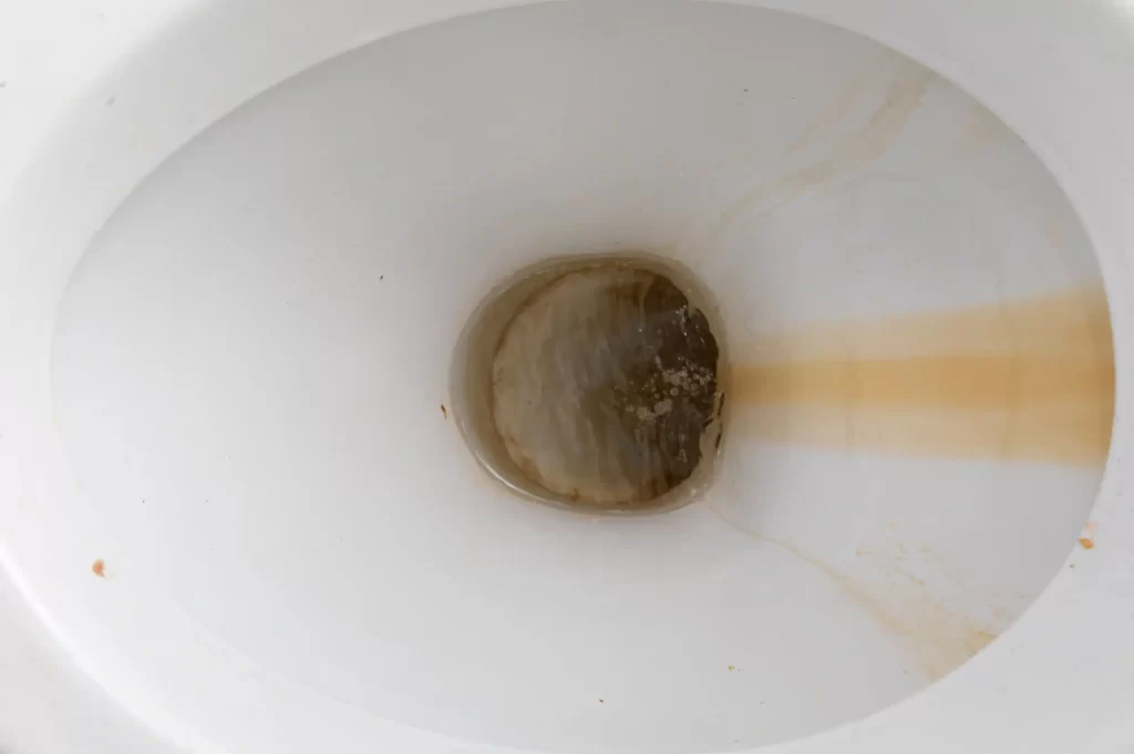 Usazený wc