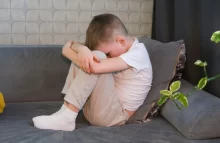 Rozrušené malé dítě