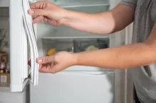 těsnící guma z lednice