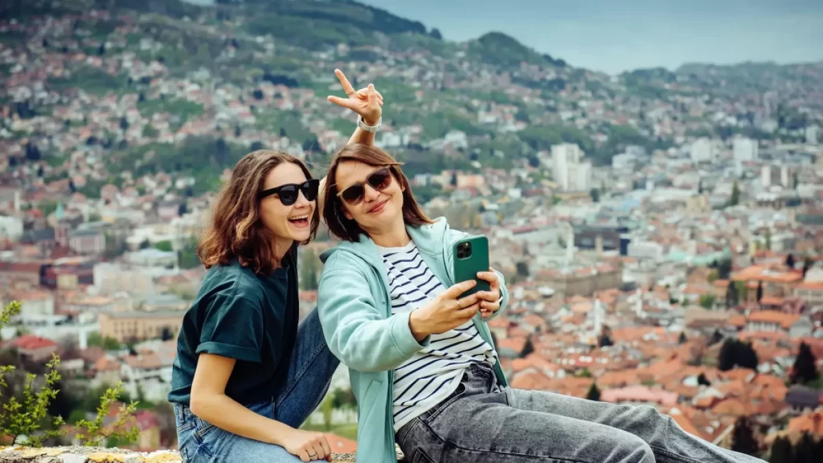 turistky v Sarajevu