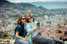 turistky v Sarajevu