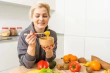 Žena s medem