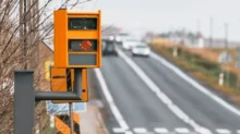 Radar na měření rychlosti.