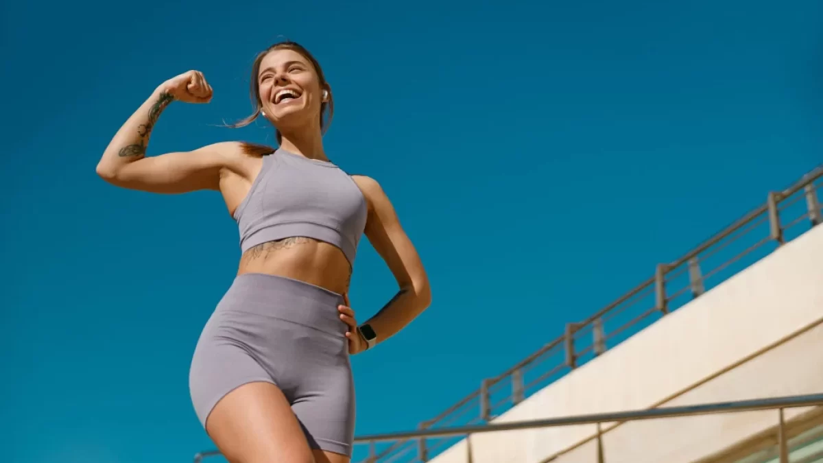 fit žena