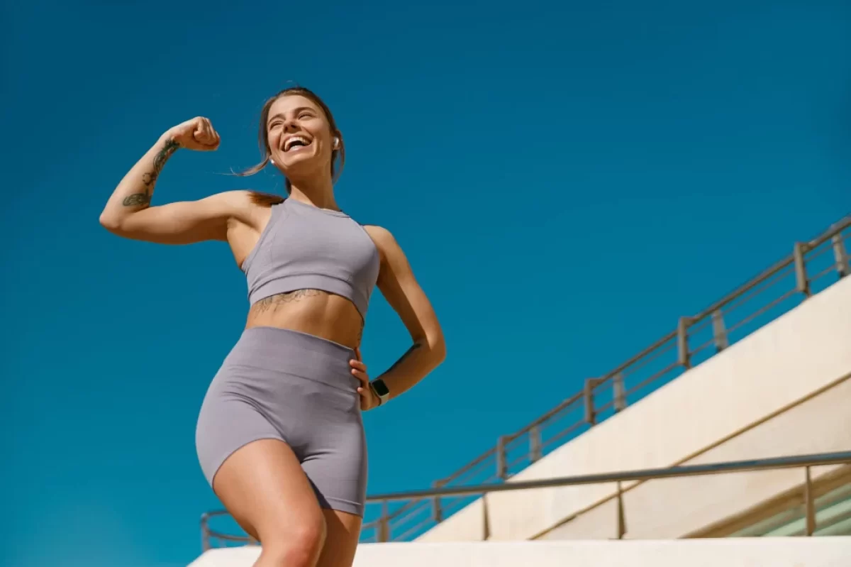 fit žena