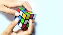 Rubikova kostka.