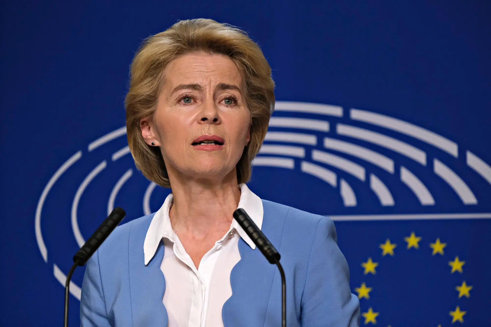 Předsedkyně Evropské komise Ursula von der Leyenová