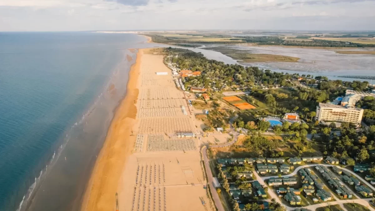 Pláž v Bibione
