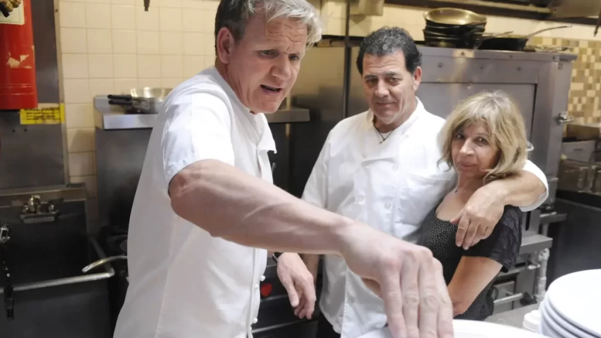 Gordon Ramsey v pořadu Kitchen Nightmares