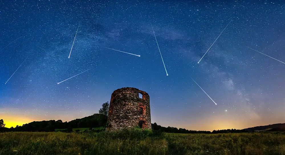 Okolo poloviny prosince vrcholí aktivita meteorického roje Geminid. - Techsvět Geminidy