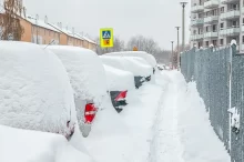 Zasněžená auta