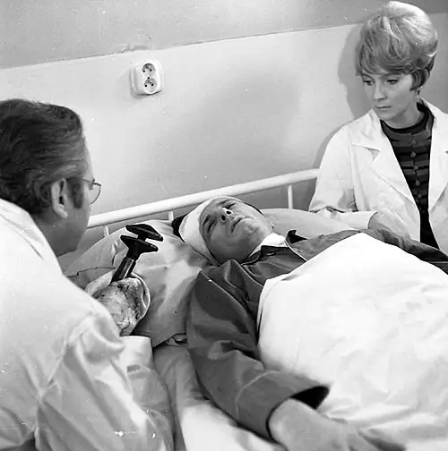 248341_f16a22 - Techsvět Jiří Sovák, Radoslav Brzobohatý a Daniela Kolářová ve snímku Na kolejích čeká vrah z roku 1970