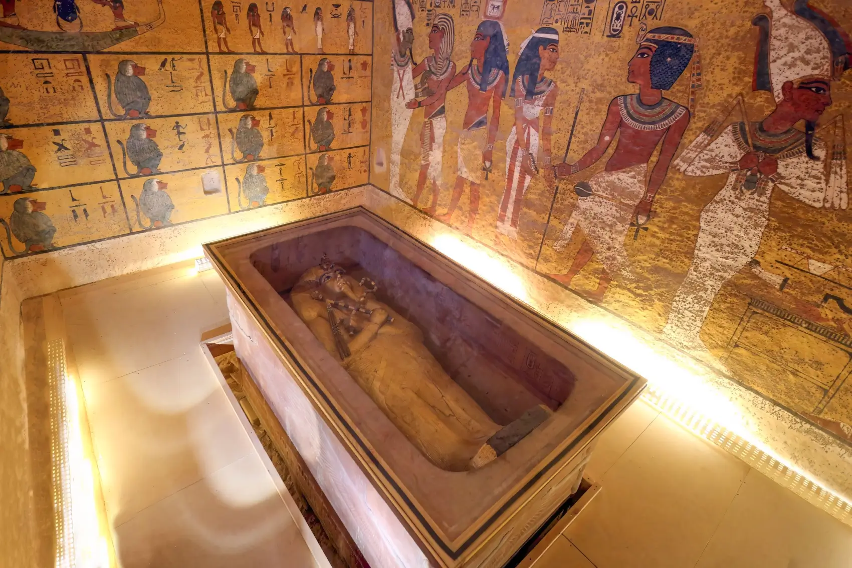Tutanchamonova hrobka v egyptském Luxoru