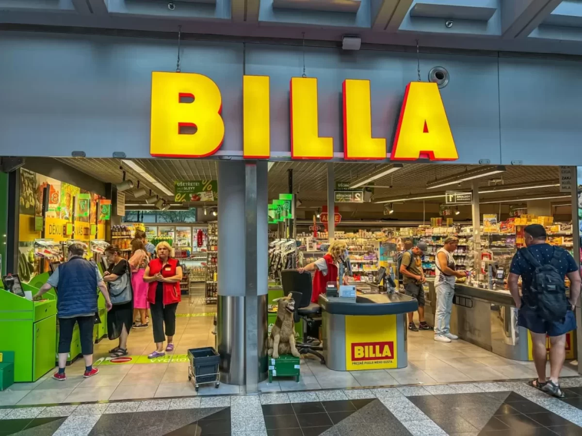 Prodejna Billa v Praze