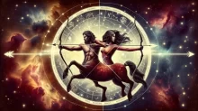 indiánský horoskop, dva Kozorozi střílí šípy