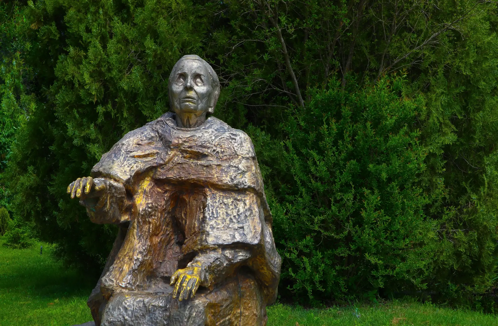 socha - Bulharská věštkyně Baba Vanga