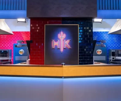 Kuchyně v reality show Hell's Kitchen.
