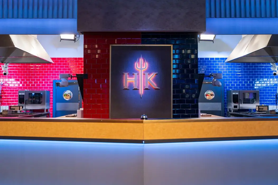 Kuchyně v reality show Hell's Kitchen.