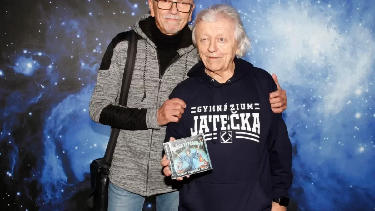 Jan Neckář se svým bratrem Václavem Neckářem