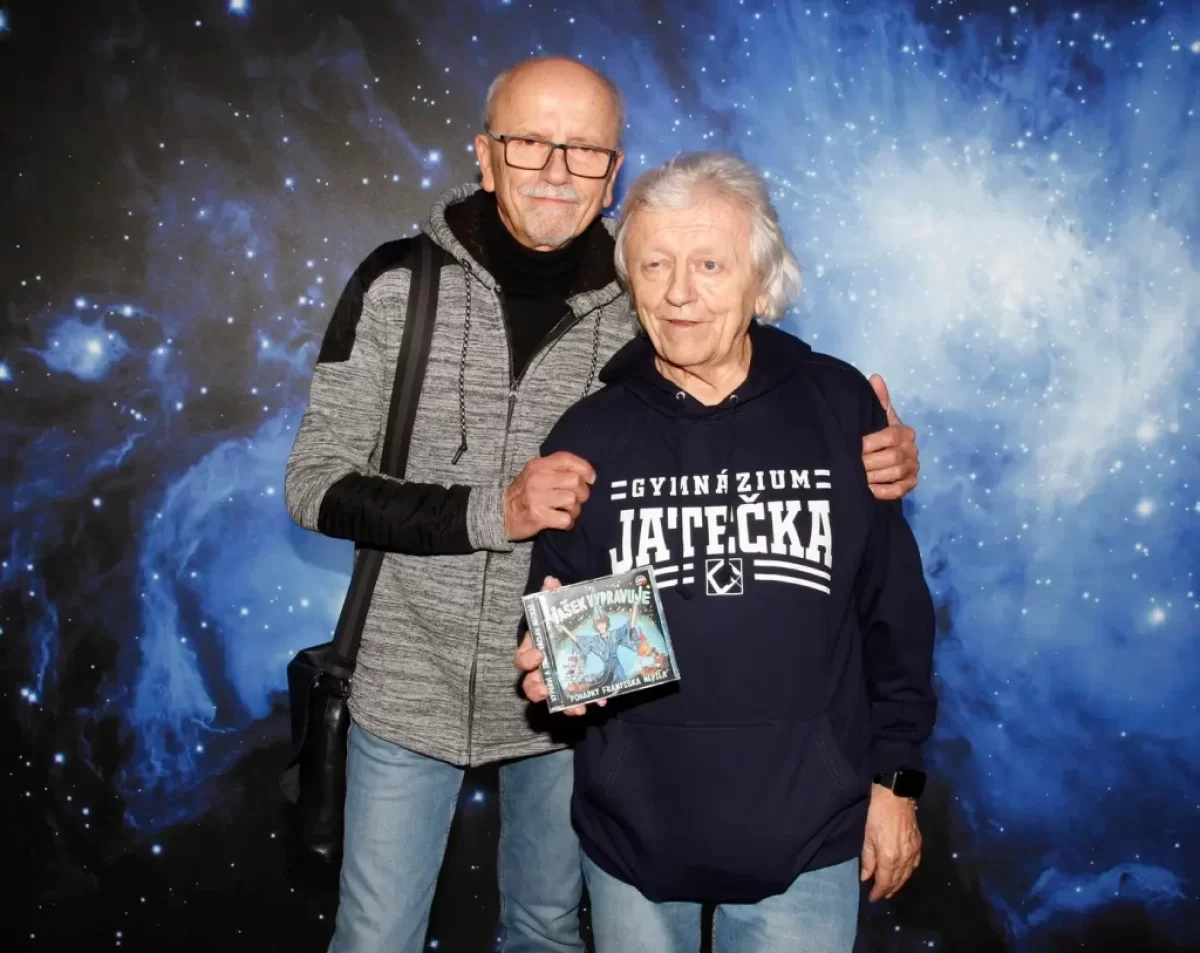 Jan Neckář se svým bratrem Václavem Neckářem