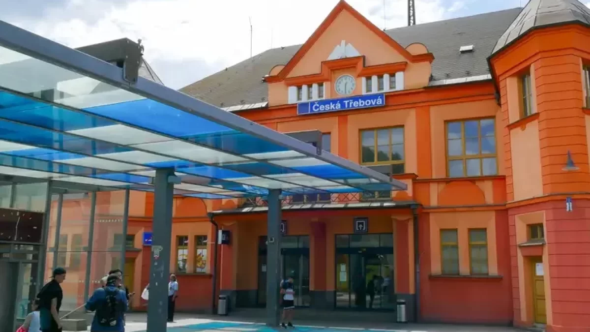 Nádražní hala v České Třebové