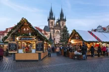 Vánoční trhy na Staroměstském náměstí