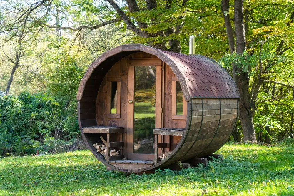 - Techsvět Venkovní sauna