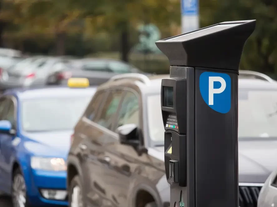 Parkovací automat v Praze