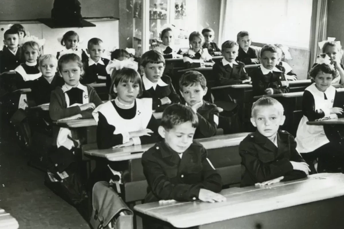 archivní foto základní školy