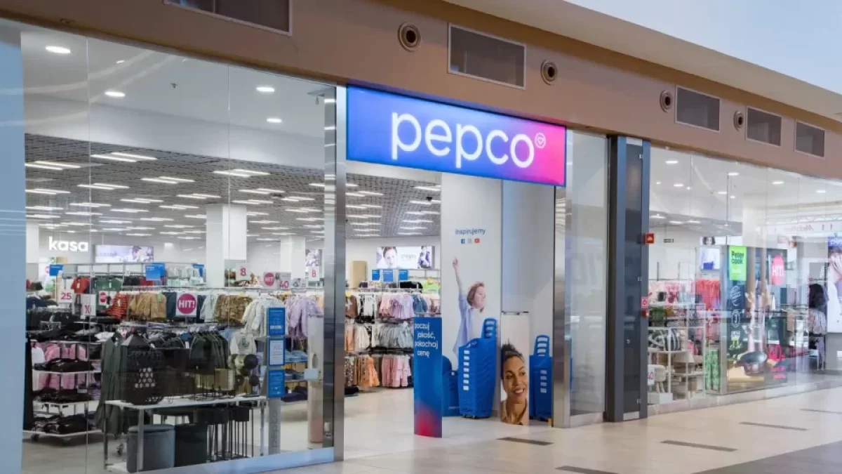 Obchod Pepco výloha