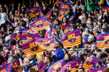 Fanoušci Barcelony