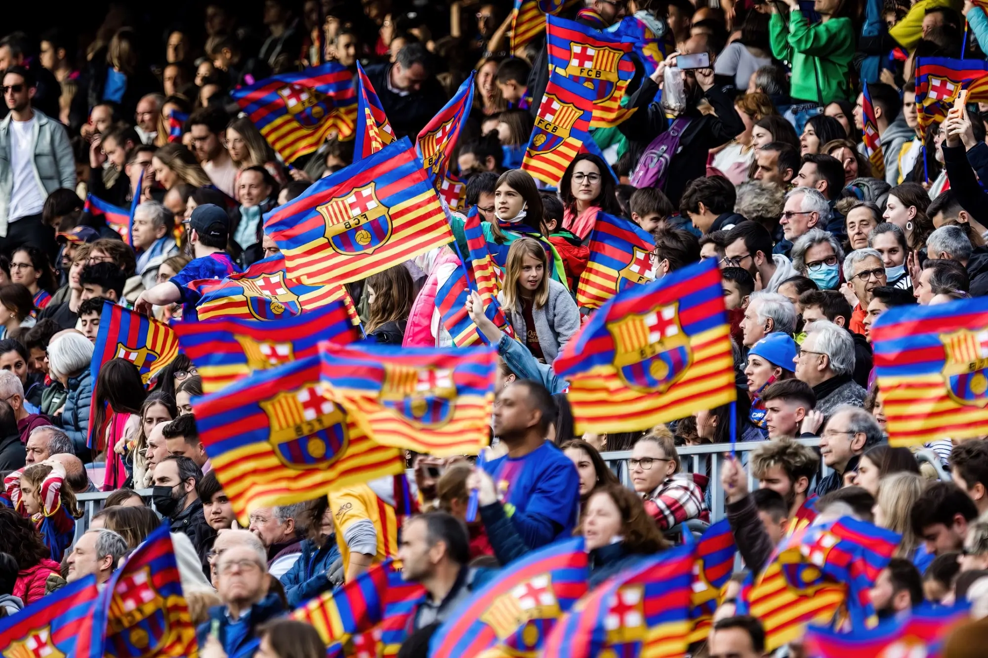 Fanoušci Barcelony