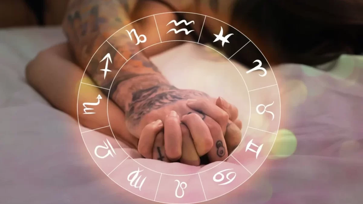 horoskop lásky, pár se drží za ruce