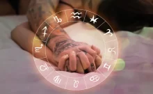 horoskop lásky, pár se drží za ruce