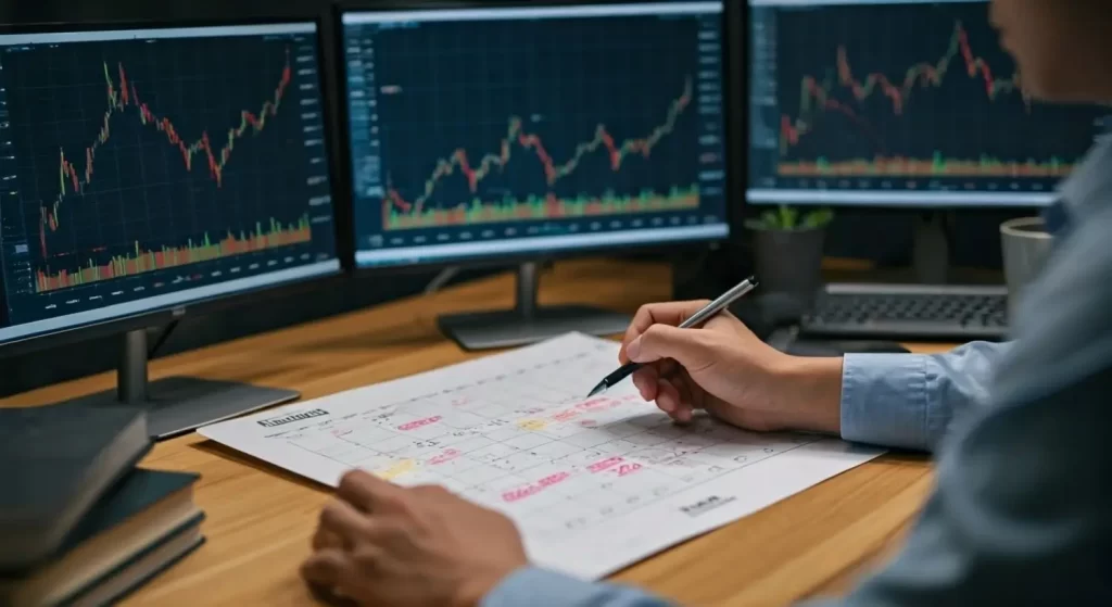 Shutterstock_2556944495 - Techsvět muž pracuje s grafy na počítači