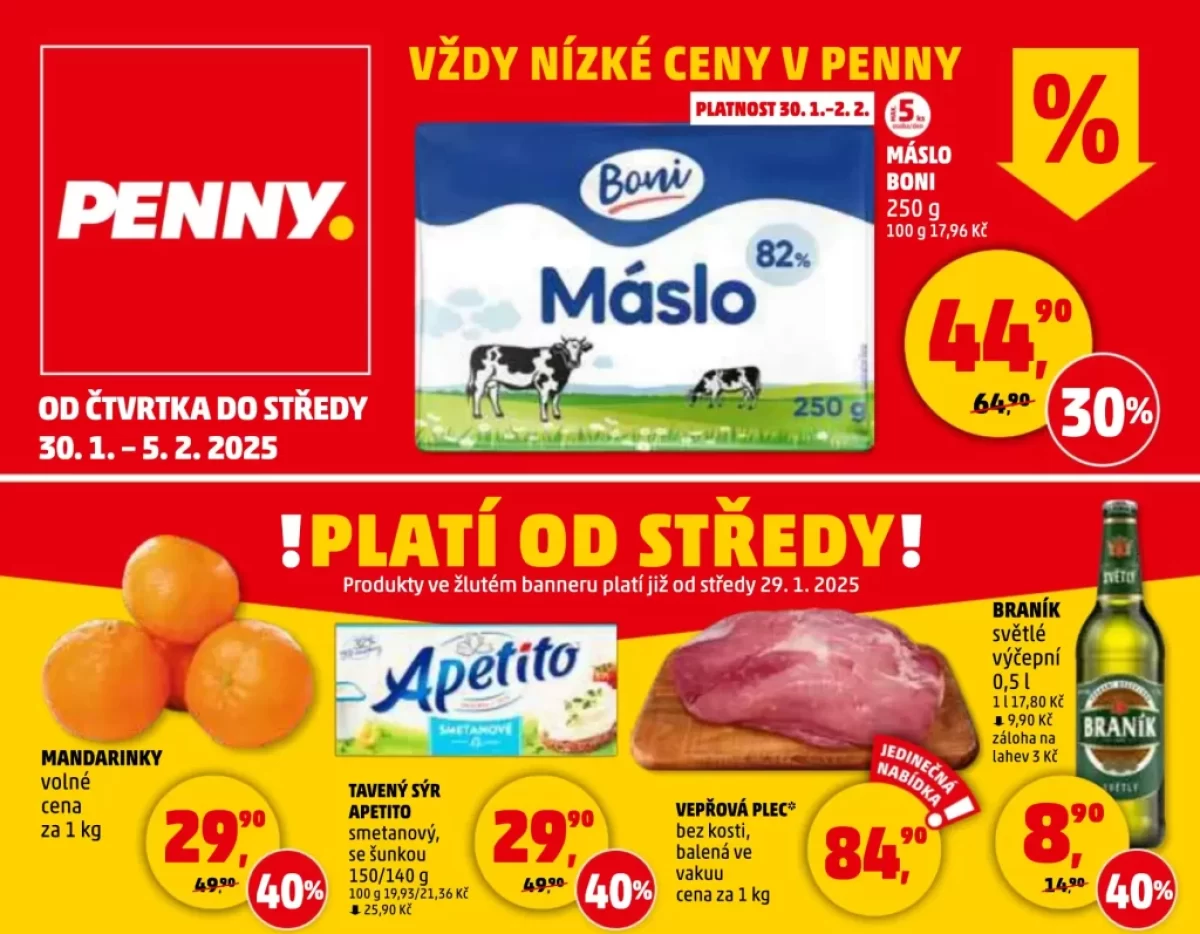 Leták Penny Marketu