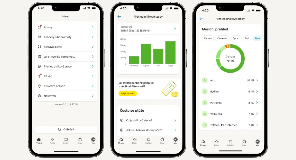 - Techsvět Mobilní aplikace Raiffensenbank