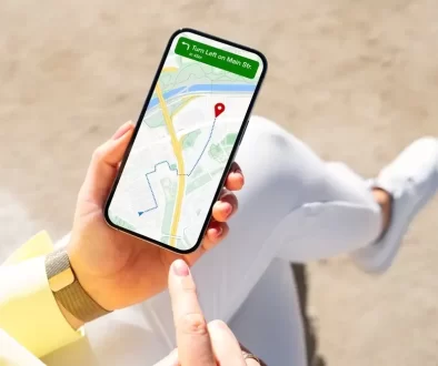 Mapy google na mobilu