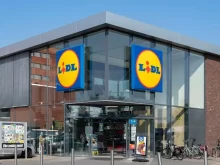 Vchod obchodu Lidl