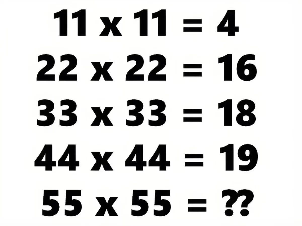 Matematická hádanka
