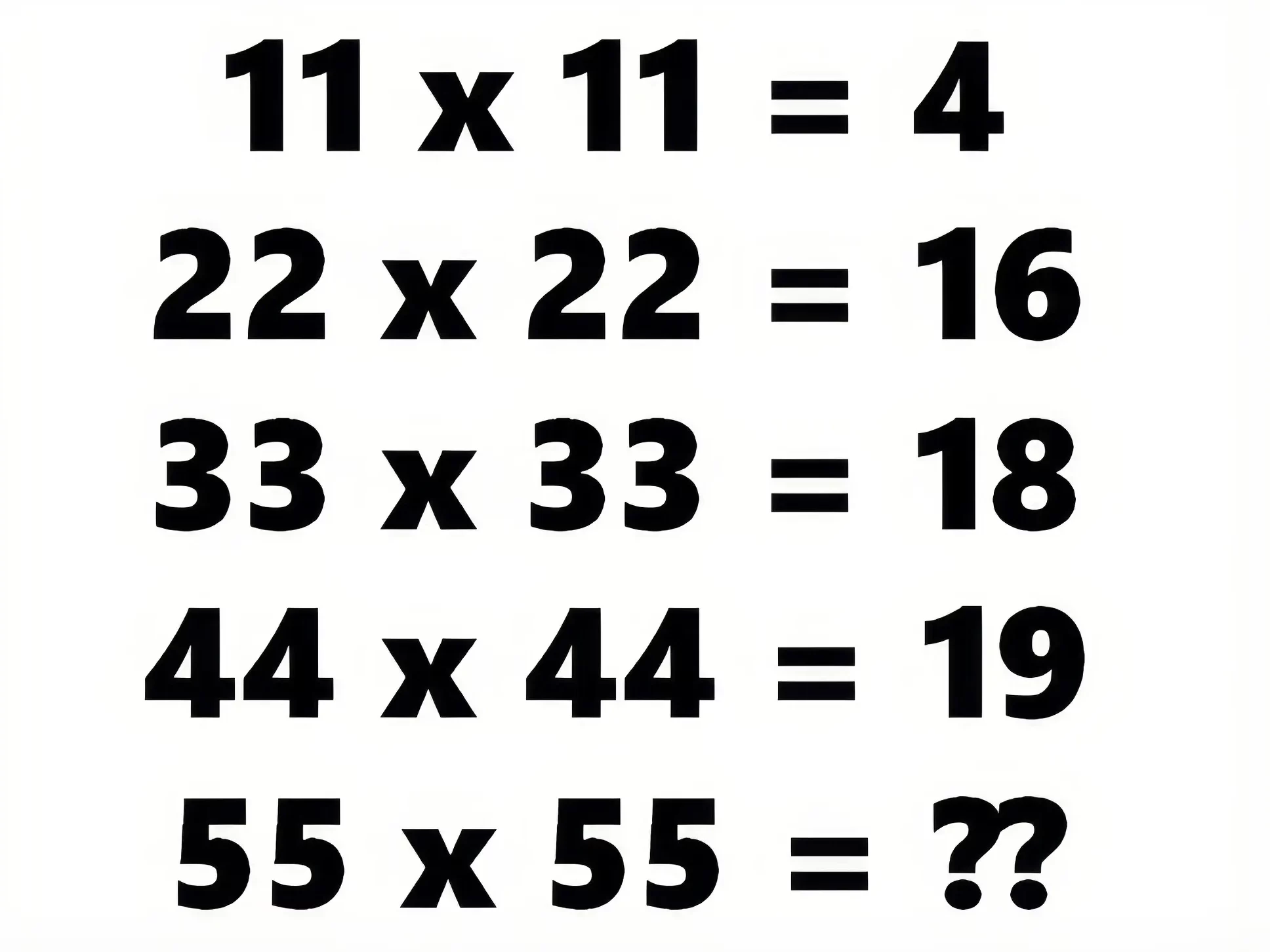 Matematická hádanka