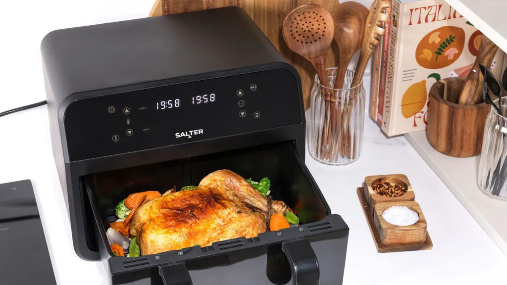 Smažit můžete vše dohromady v jedné nádobě. - Techsvět horkovzdušná fritéza