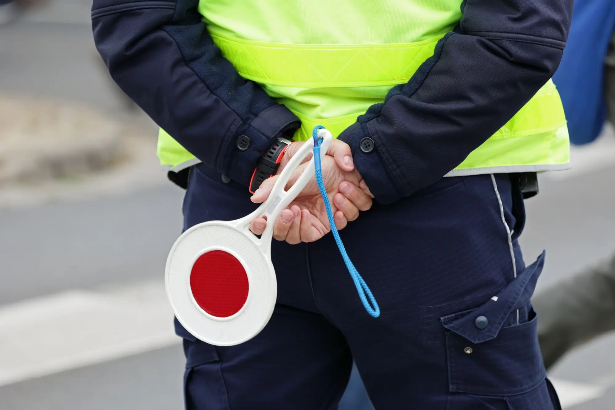 policista s terčíkem
