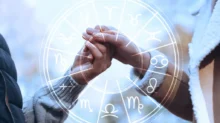 horoskop, partneři se drží za ruce